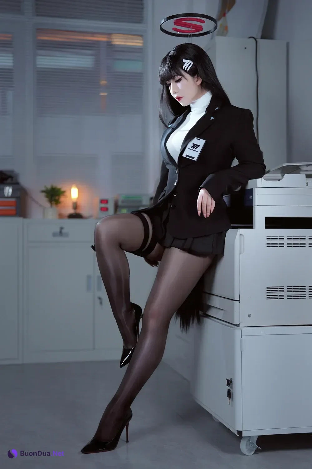 Cosplay 半半子Banbanko – 碧蓝档案 调月莉音 - Photo 16