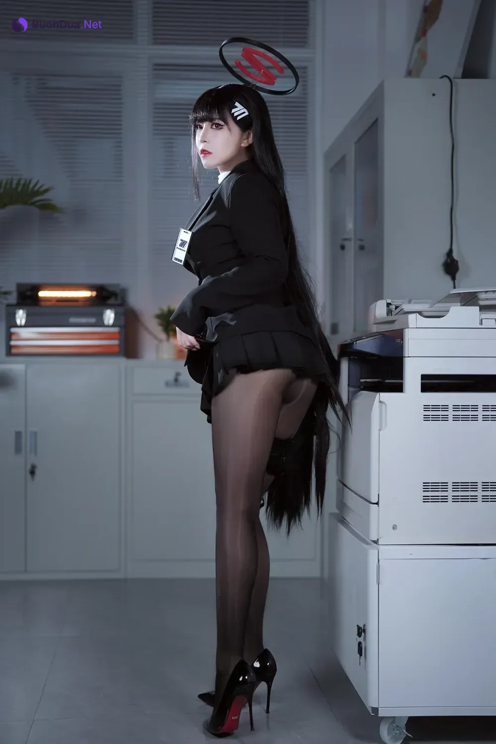 Cosplay 半半子Banbanko – 碧蓝档案 调月莉音 - Photo 19
