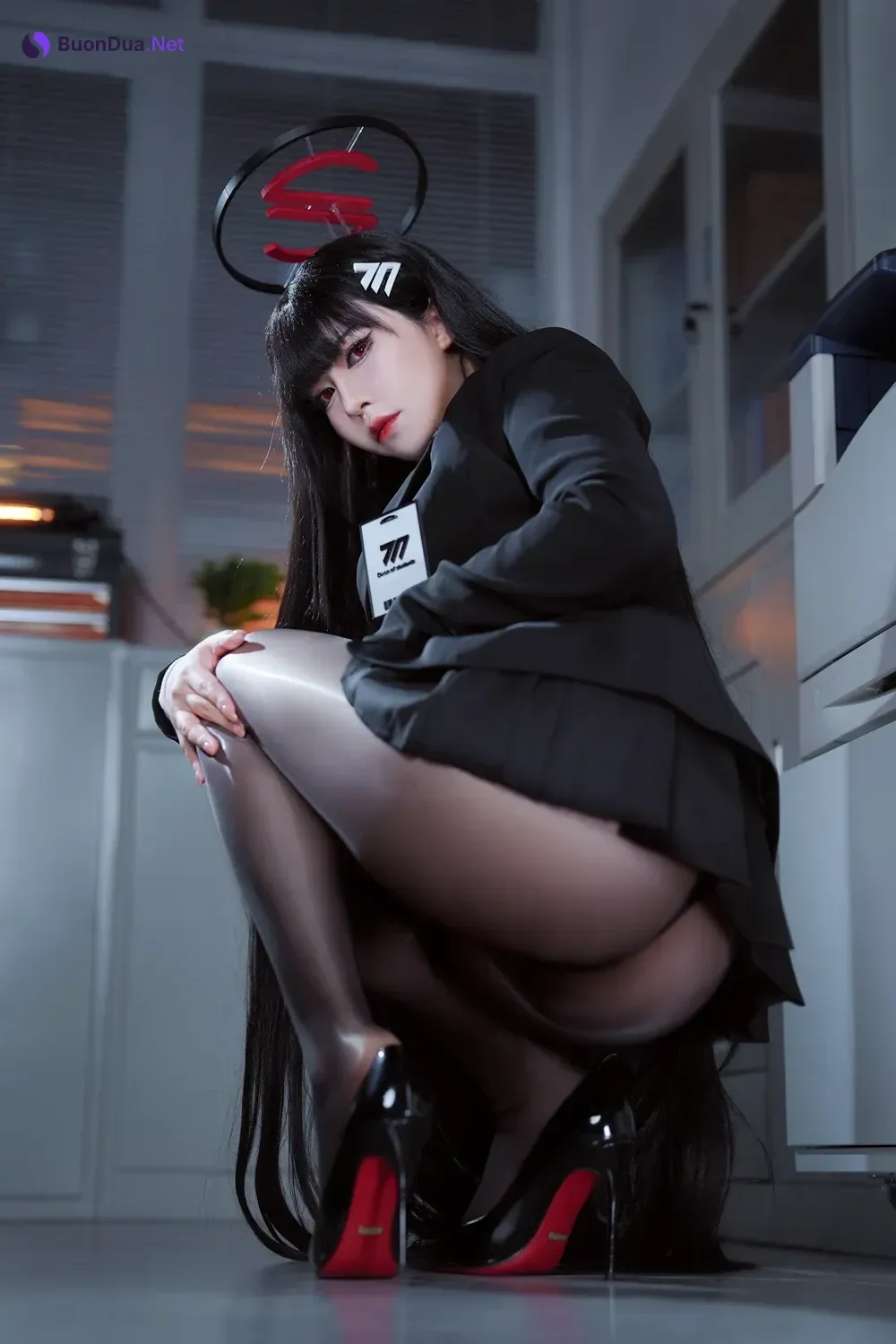 Cosplay 半半子Banbanko – 碧蓝档案 调月莉音 - Photo 20