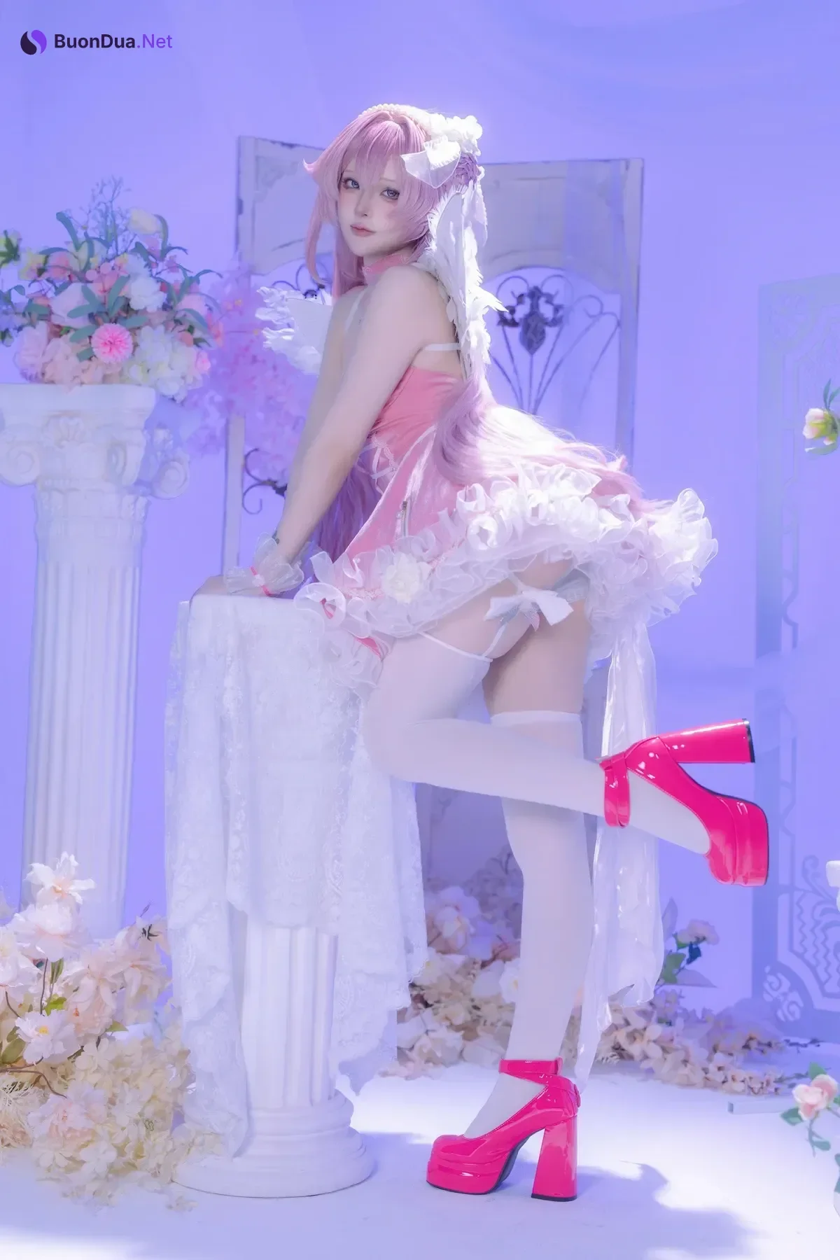 Cosplay 半半子Banbanko – 歐根親王Bunny - Photo 10