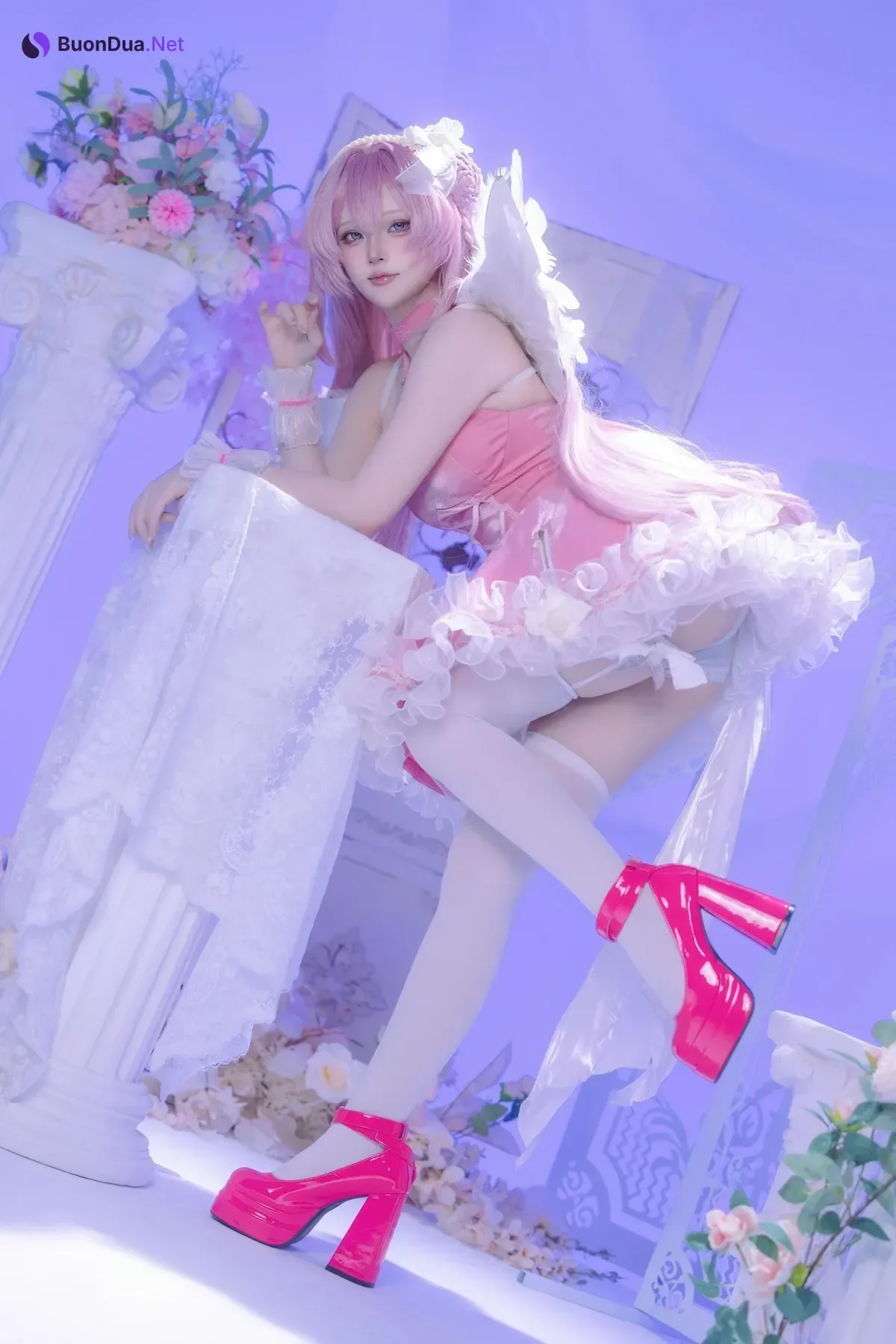 Cosplay 半半子Banbanko – 歐根親王Bunny - Photo 11
