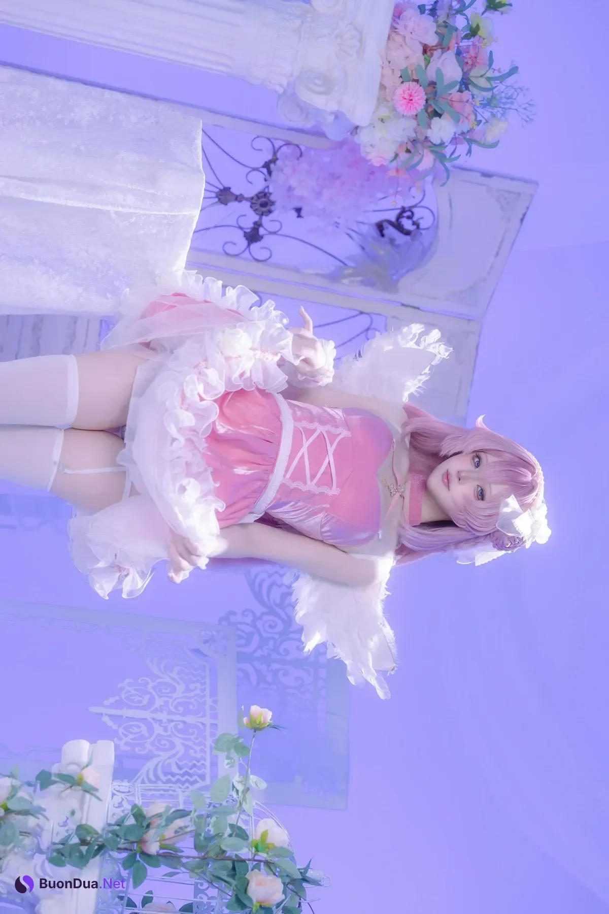 Cosplay 半半子Banbanko – 歐根親王Bunny - Photo 13