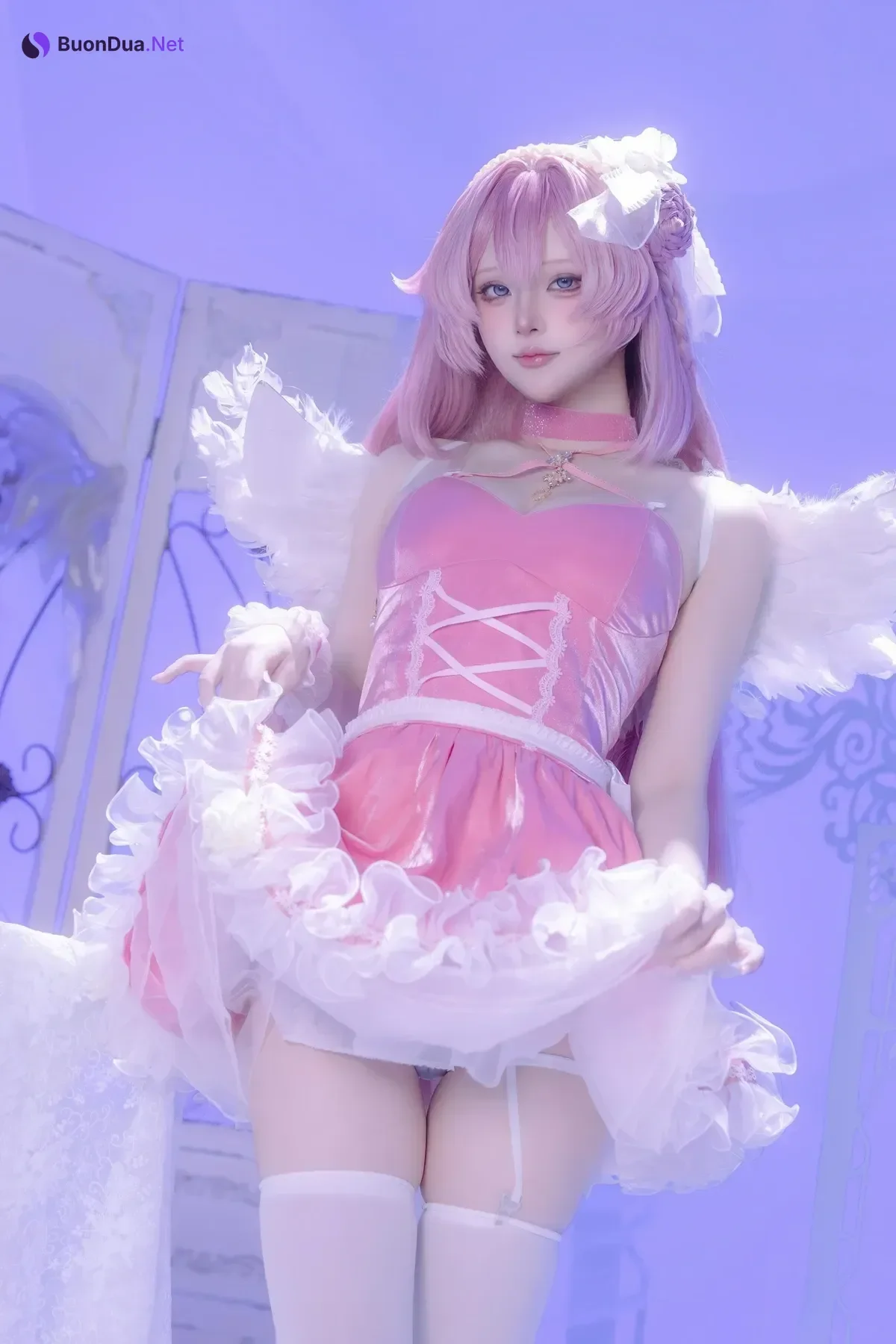 Cosplay 半半子Banbanko – 歐根親王Bunny - Photo 14