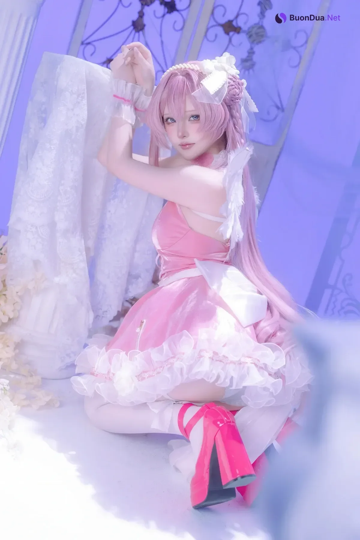Cosplay 半半子Banbanko – 歐根親王Bunny - Photo 19