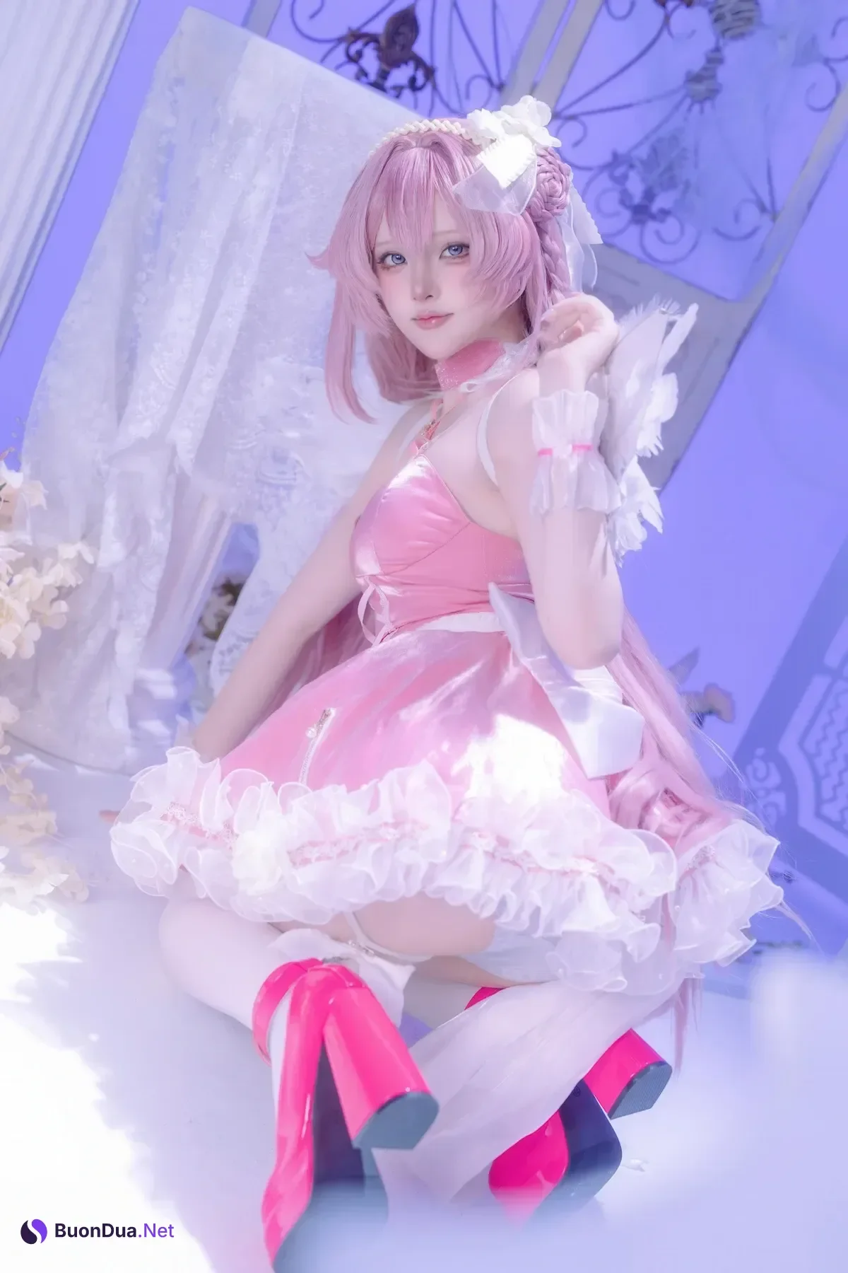 Cosplay 半半子Banbanko – 歐根親王Bunny - Photo 20