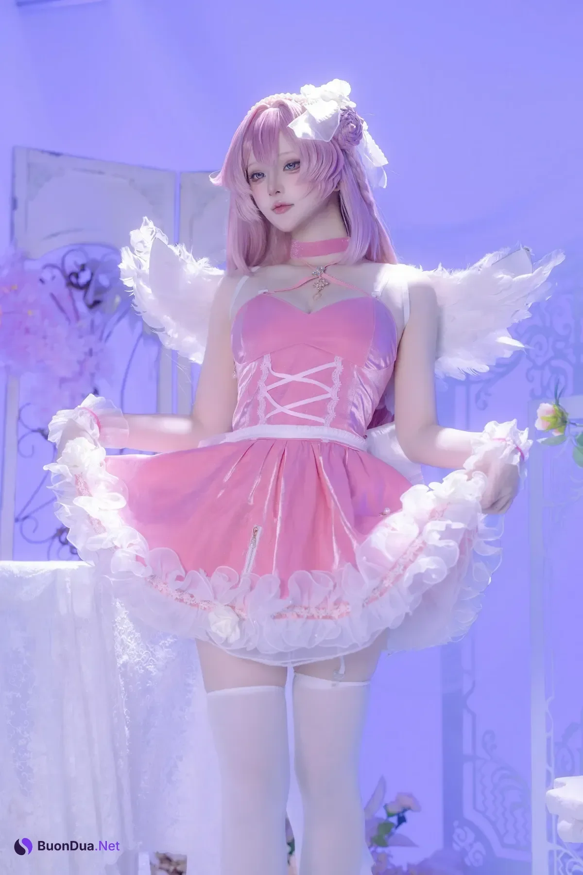 Cosplay 半半子Banbanko – 歐根親王Bunny - Photo 5