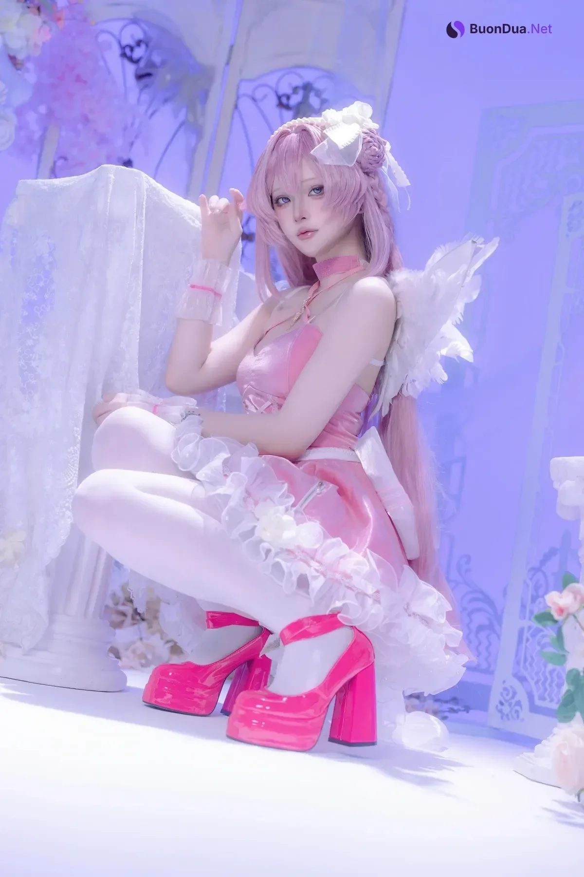 Cosplay 半半子Banbanko – 歐根親王Bunny - Photo 7