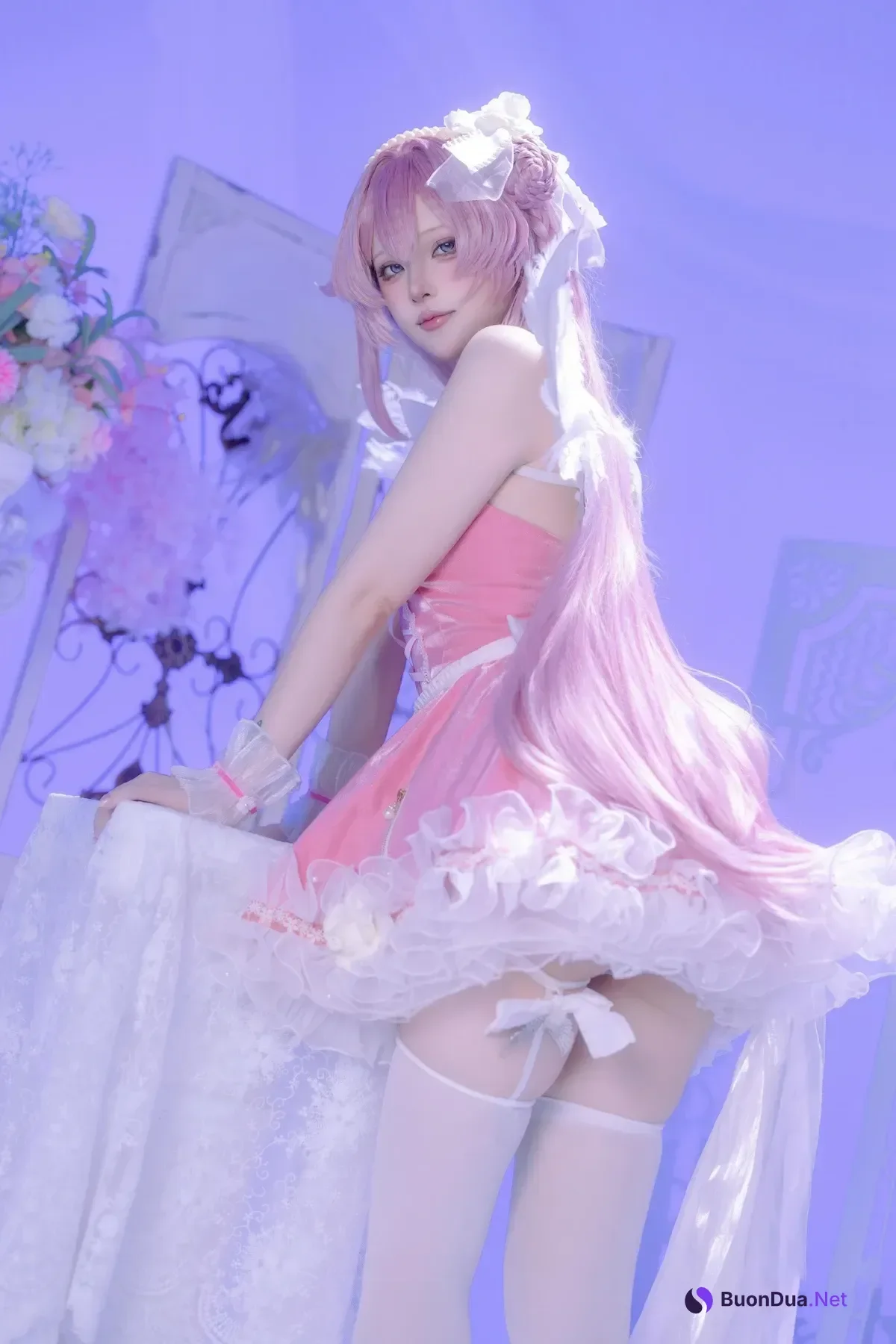Cosplay 半半子Banbanko – 歐根親王Bunny - Photo 8