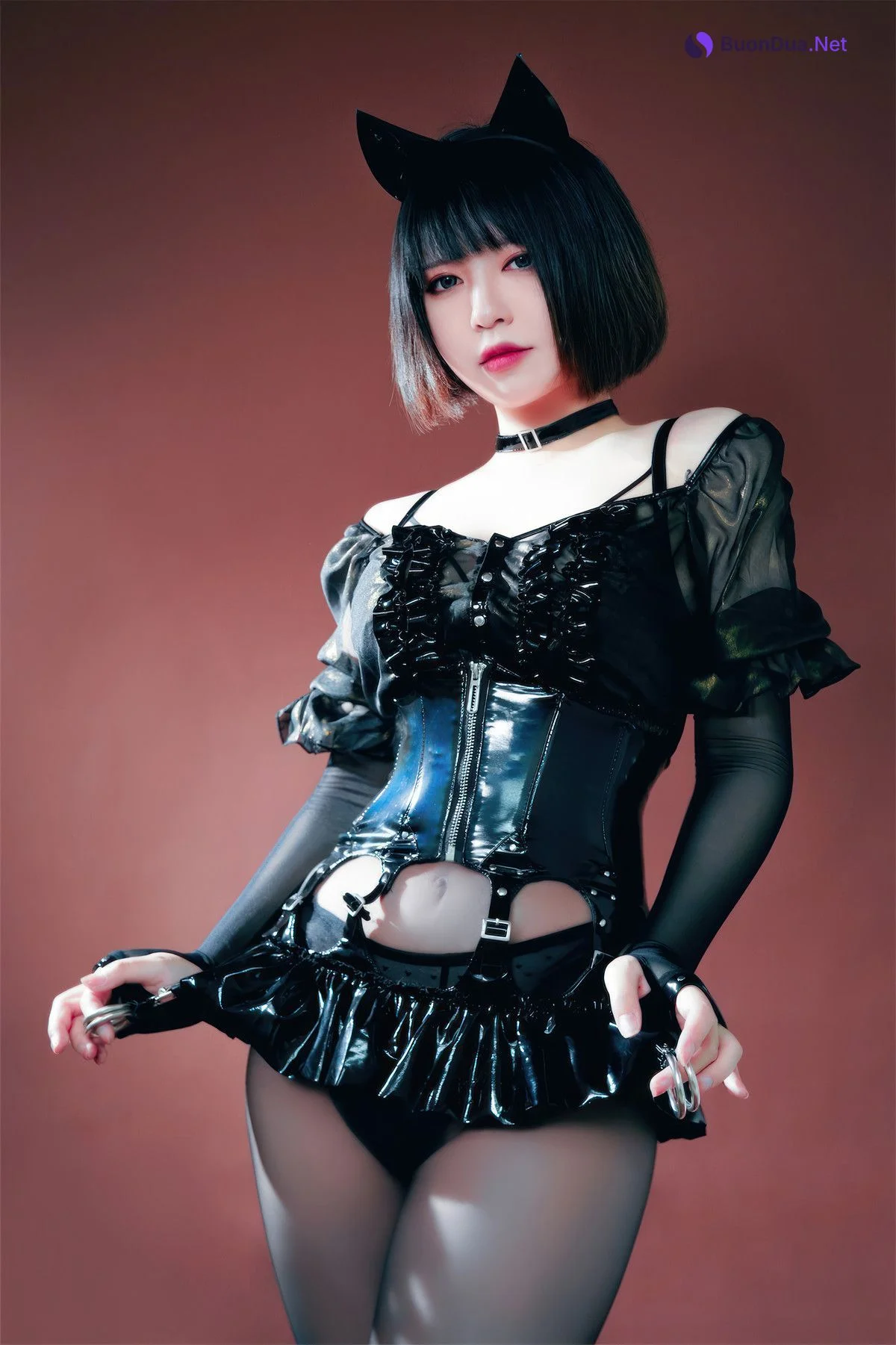 Cosplay 半半子Banbanko 黑猫NEKO - Photo 4