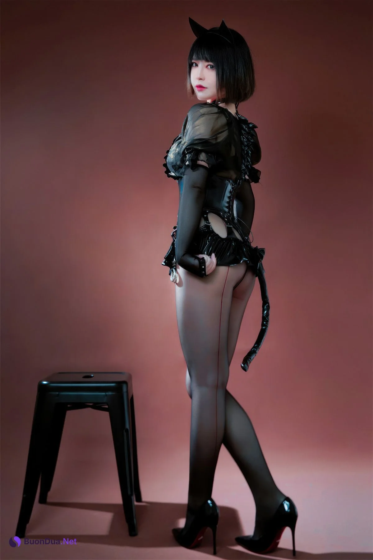 Cosplay 半半子Banbanko 黑猫NEKO - Photo 6