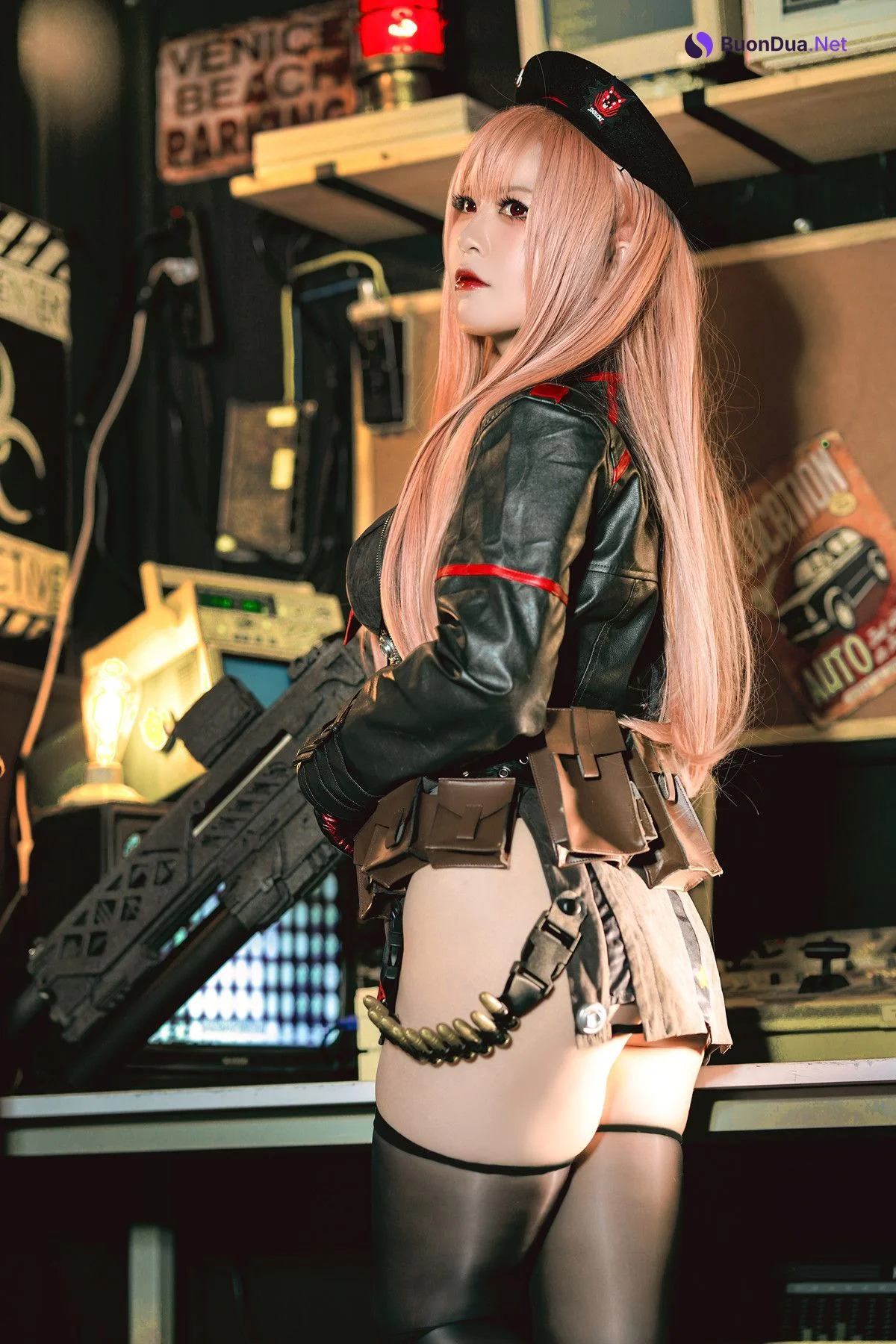 Cosplay 半半子Banbanko NIKKE 拉毗 - Photo 18