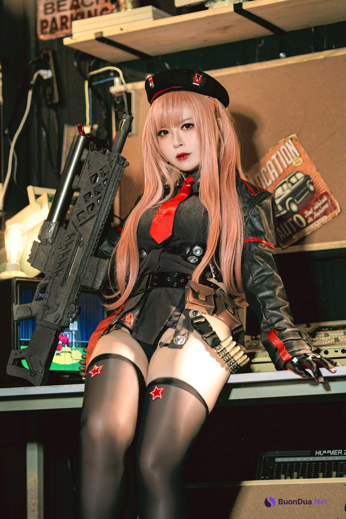Cosplay 半半子Banbanko NIKKE 拉毗 - Photo 20
