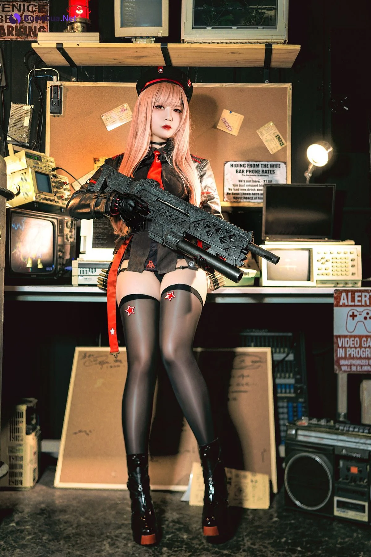 Cosplay 半半子Banbanko NIKKE 拉毗 - Photo 8