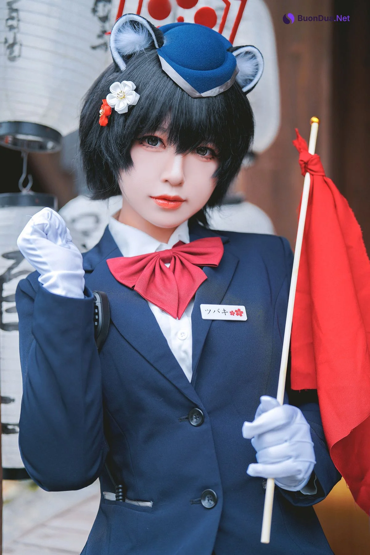Cosplay 半半子Banbanko ガイド春日ツバキ Set.01 - Photo 10