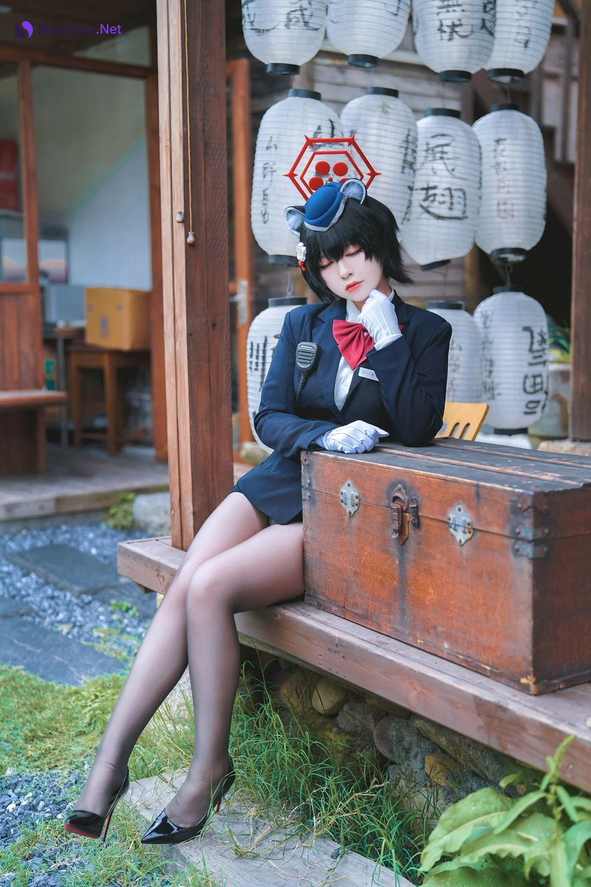 Cosplay 半半子Banbanko ガイド春日ツバキ Set.01 - Photo 11