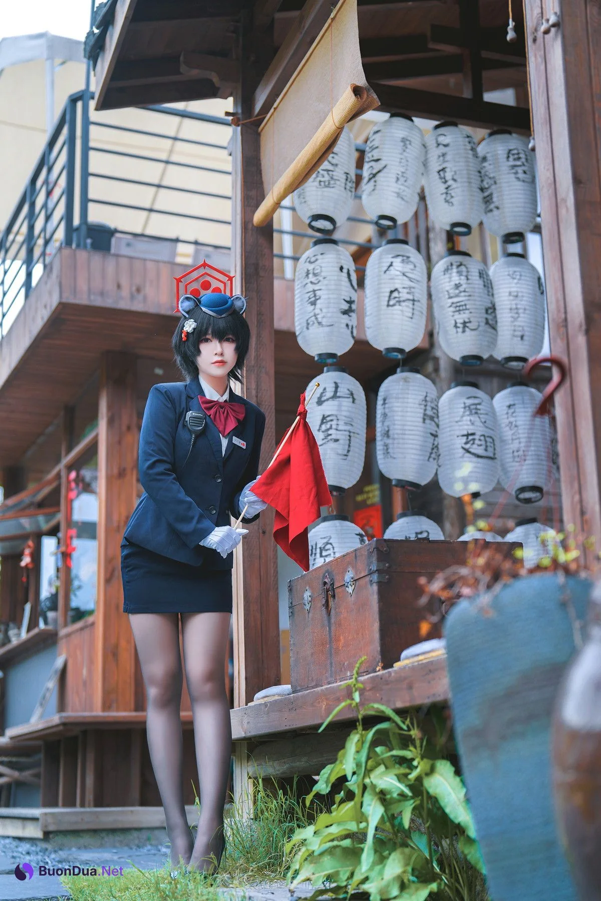 Cosplay 半半子Banbanko ガイド春日ツバキ Set.01 - Photo 13