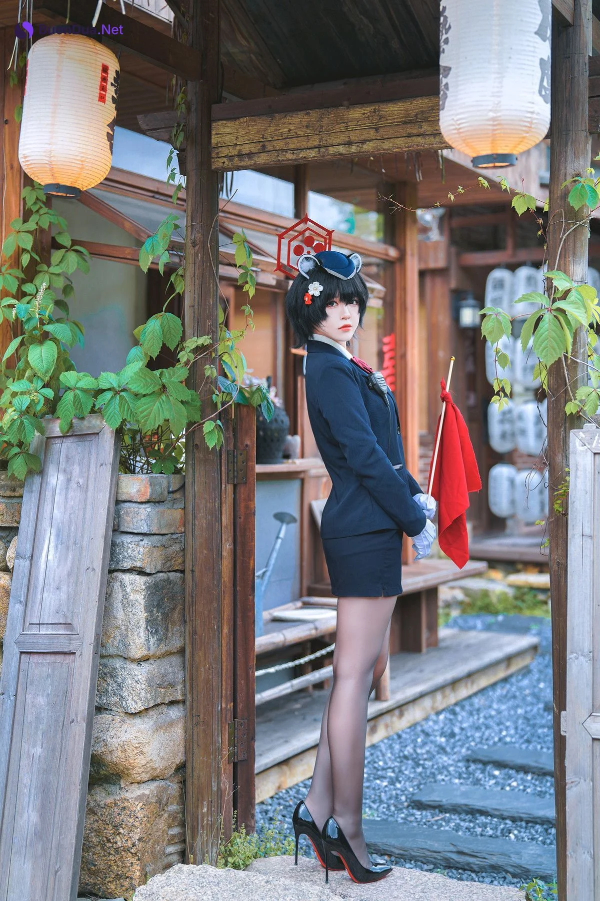 Cosplay 半半子Banbanko ガイド春日ツバキ Set.01 - Photo 16