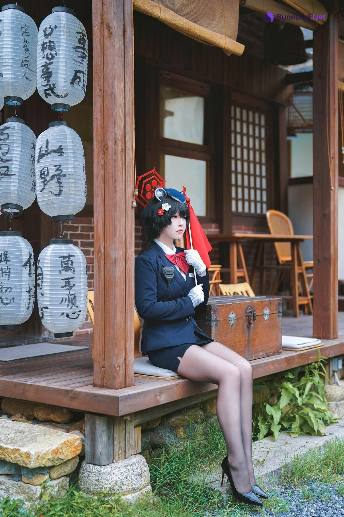 Cosplay 半半子Banbanko ガイド春日ツバキ Set.01 - Photo 5