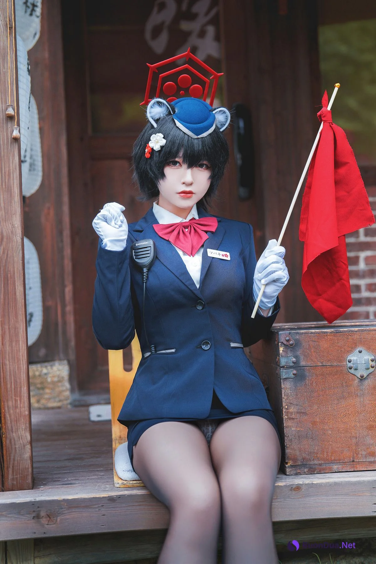 Cosplay 半半子Banbanko ガイド春日ツバキ Set.01 - Photo 7