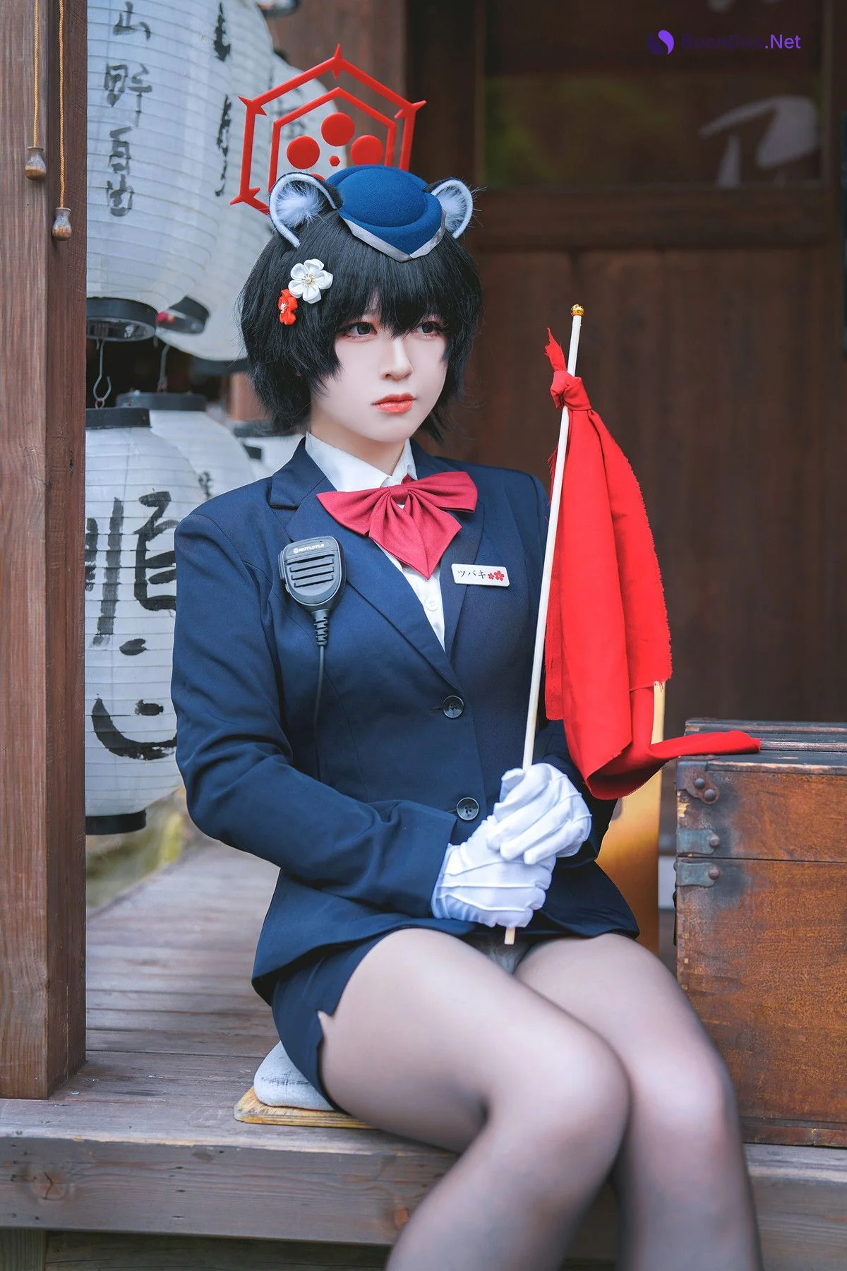 Cosplay 半半子Banbanko ガイド春日ツバキ Set.01 - Photo 9