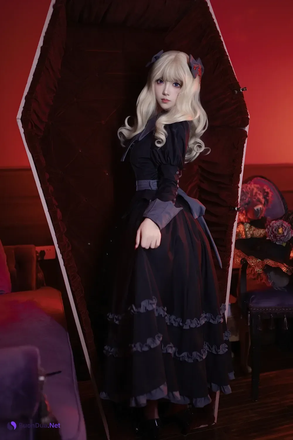 Cosplay Bangni邦尼 – 德古拉公主 - Photo 6