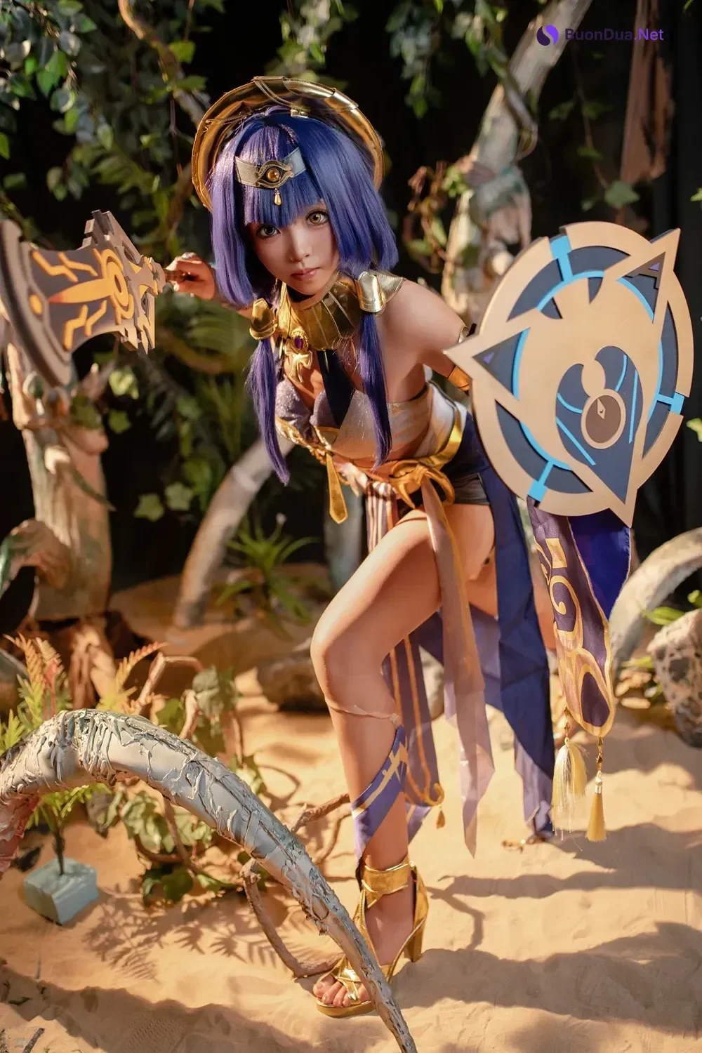 Cosplay Bangni邦尼 – 原神-坎蒂丝 - Photo 14