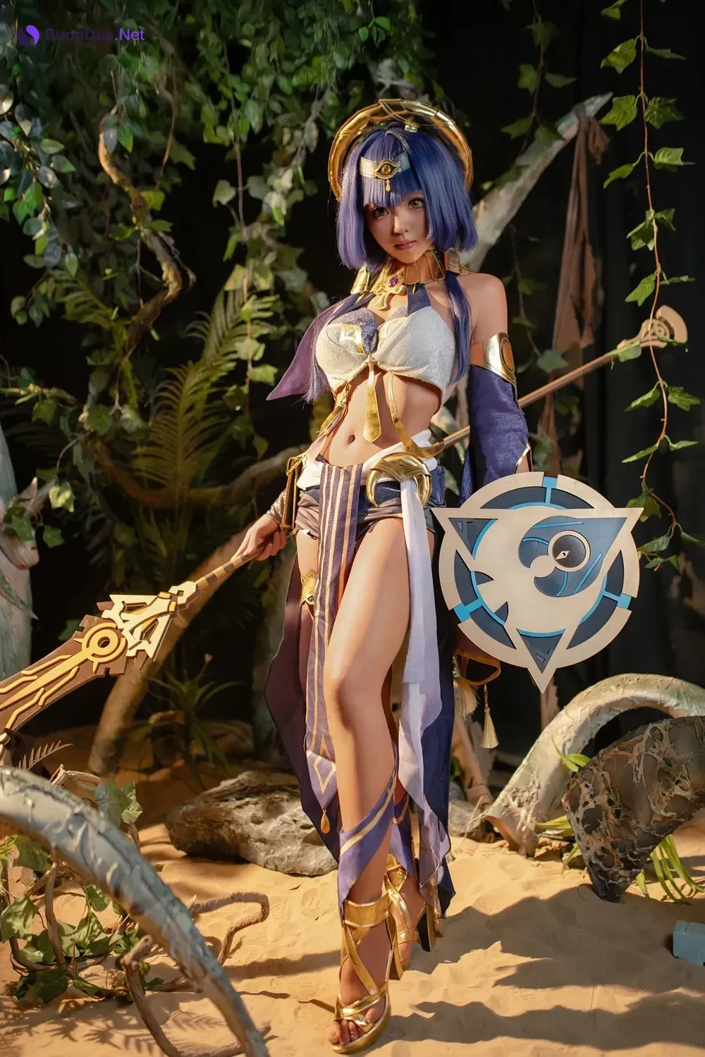 Cosplay Bangni邦尼 – 原神-坎蒂丝 - Photo 17
