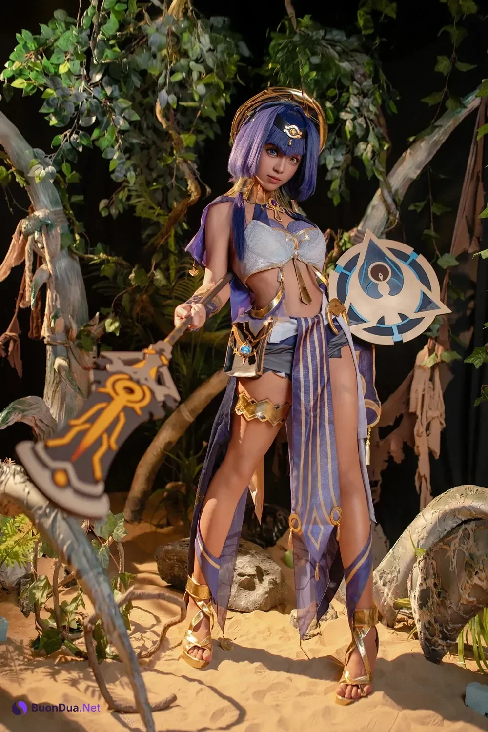 Cosplay Bangni邦尼 – 原神-坎蒂丝 - Photo 18