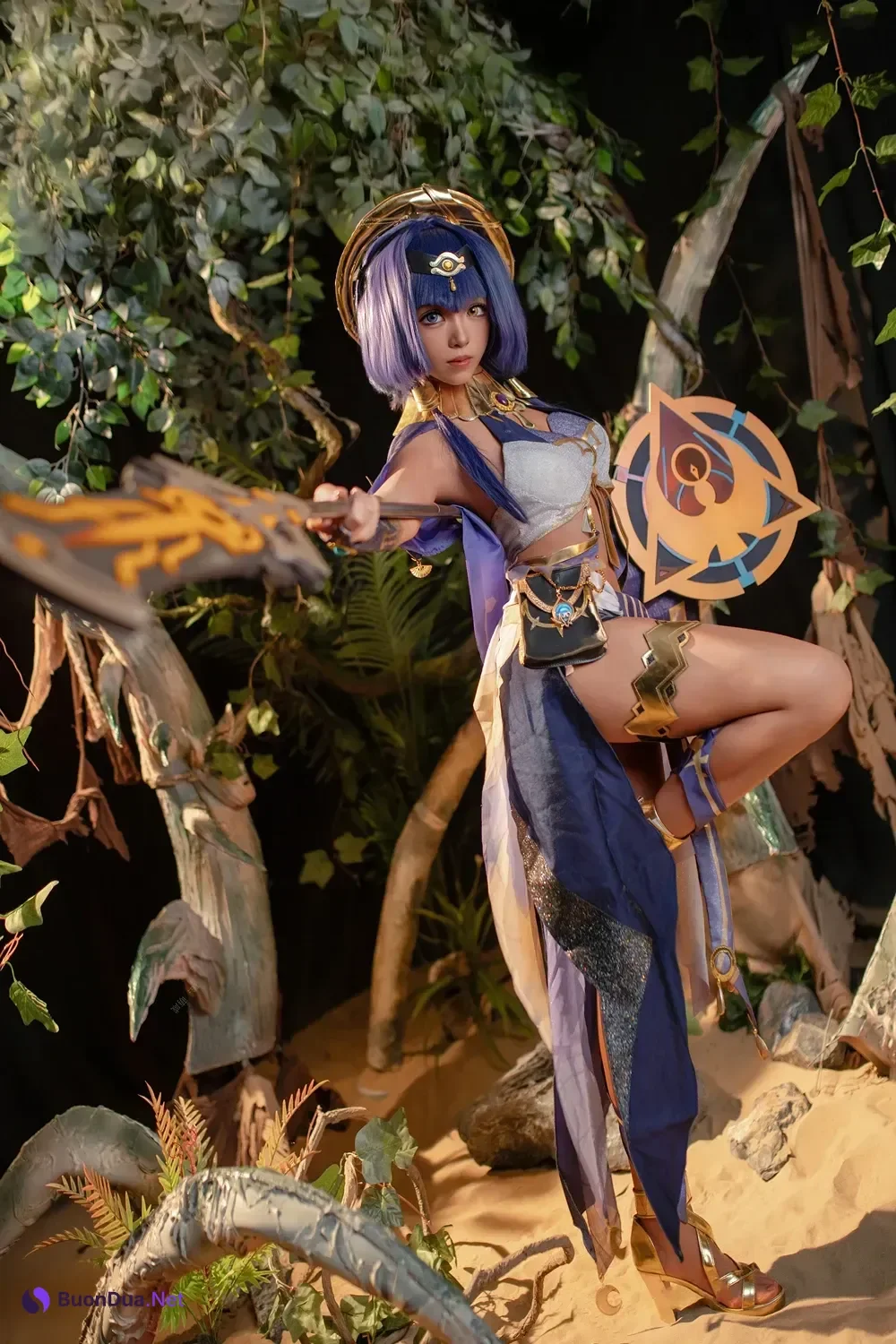Cosplay Bangni邦尼 – 原神-坎蒂丝 - Photo 19