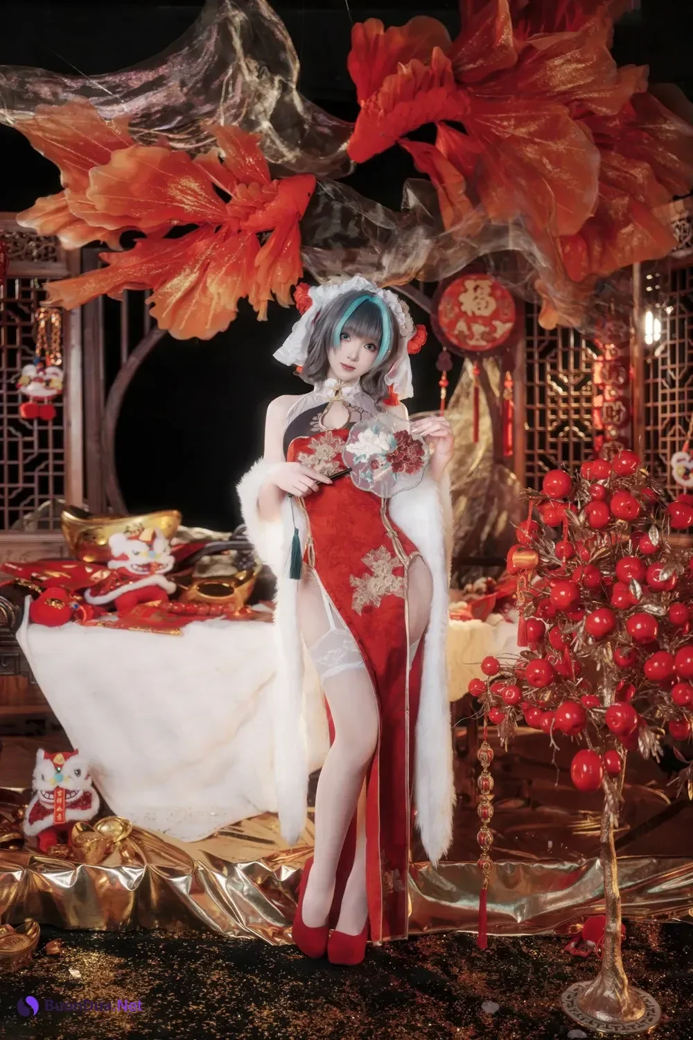 Cosplay Bangni邦尼 – 新春柴郡 - Photo 3