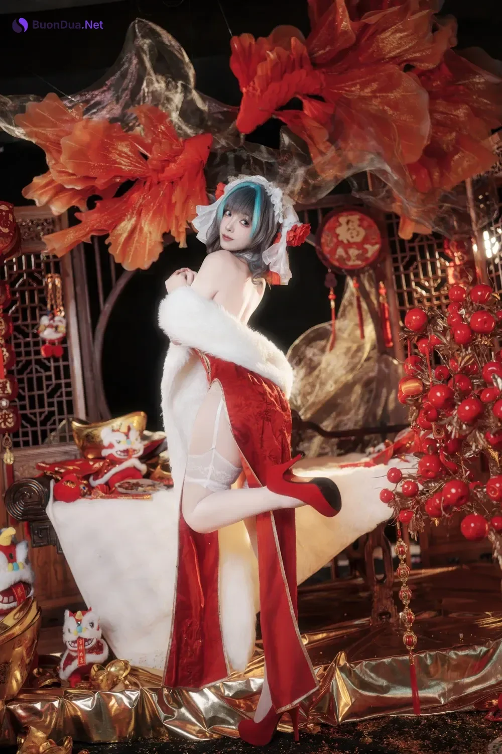 Cosplay Bangni邦尼 – 新春柴郡 - Photo 6