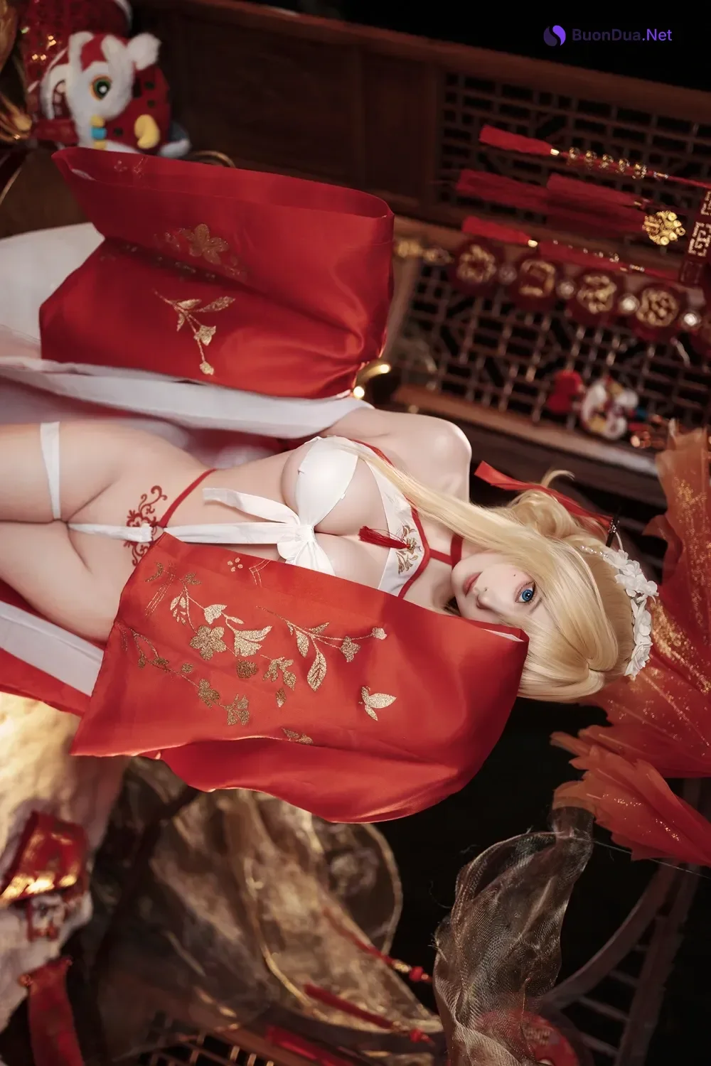 Cosplay Bangni邦尼 – 凉夜香雪 - Photo 13