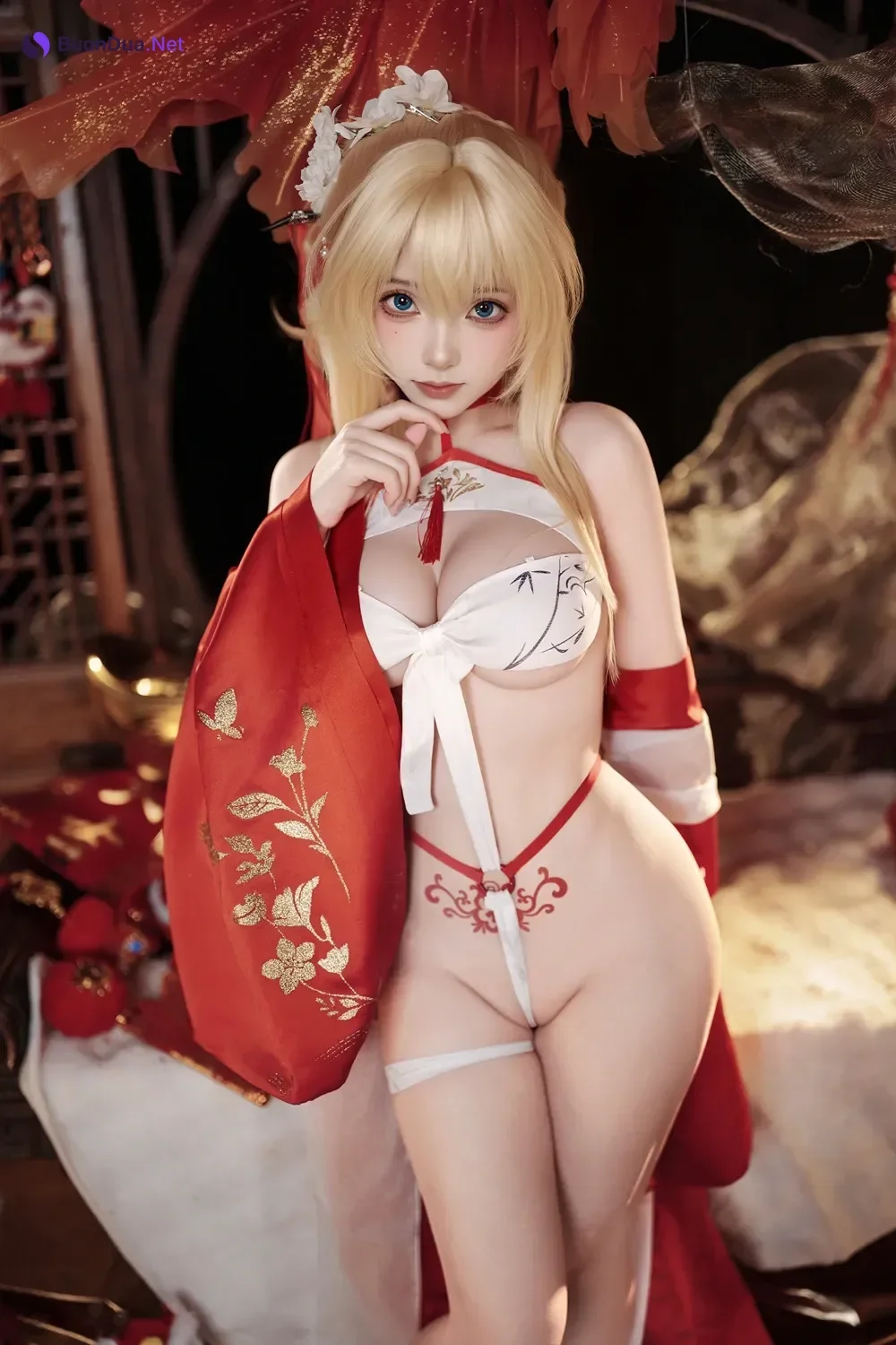 Cosplay Bangni邦尼 – 凉夜香雪 - Photo 14