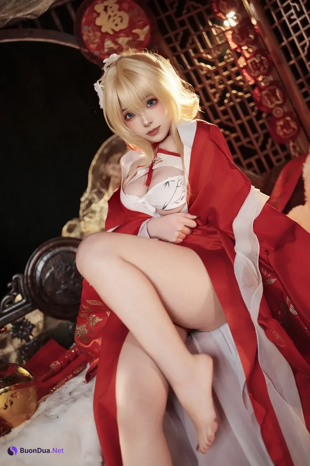 Cosplay Bangni邦尼 – 凉夜香雪 - Photo 3