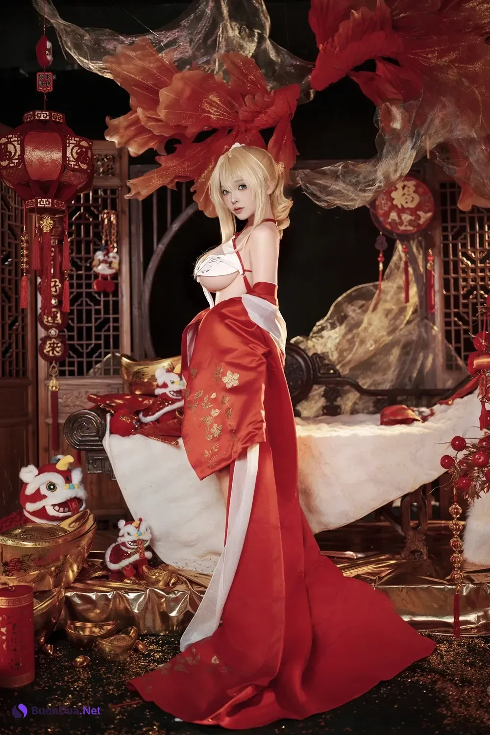 Cosplay Bangni邦尼 – 凉夜香雪 - Photo 8