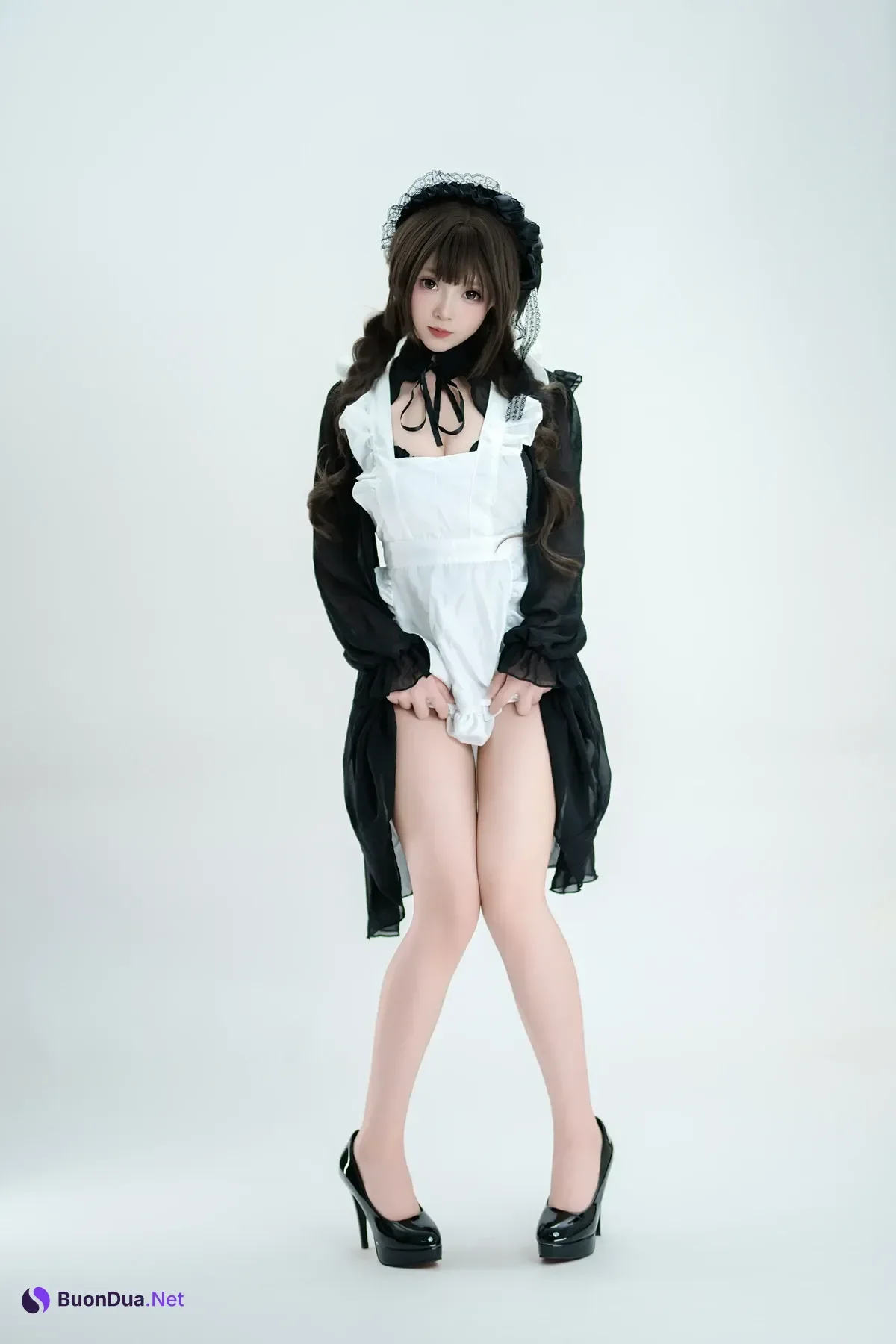 Cosplay Bangni邦尼 – 枪械女仆 - Photo 11