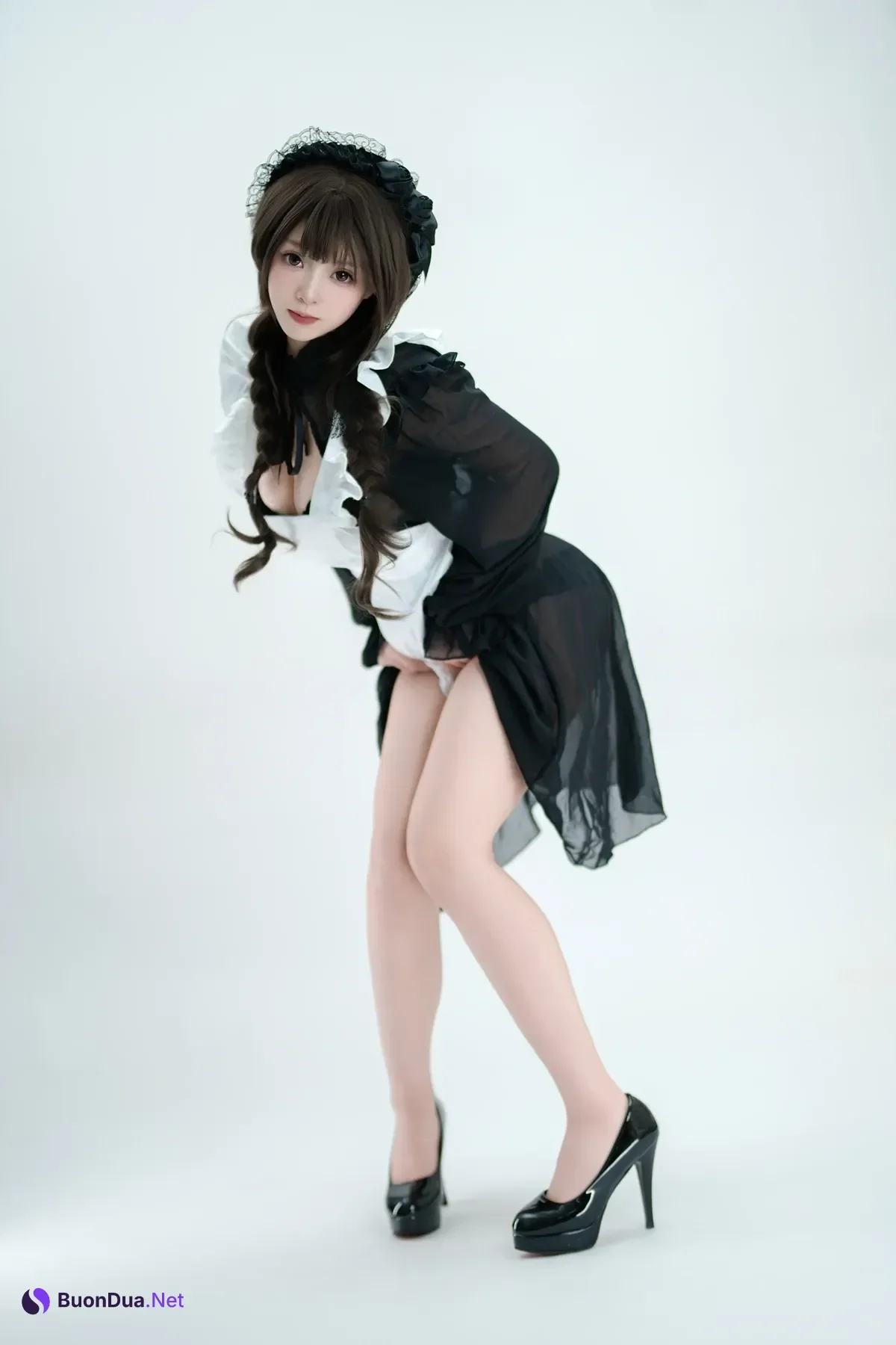 Cosplay Bangni邦尼 – 枪械女仆 - Photo 12