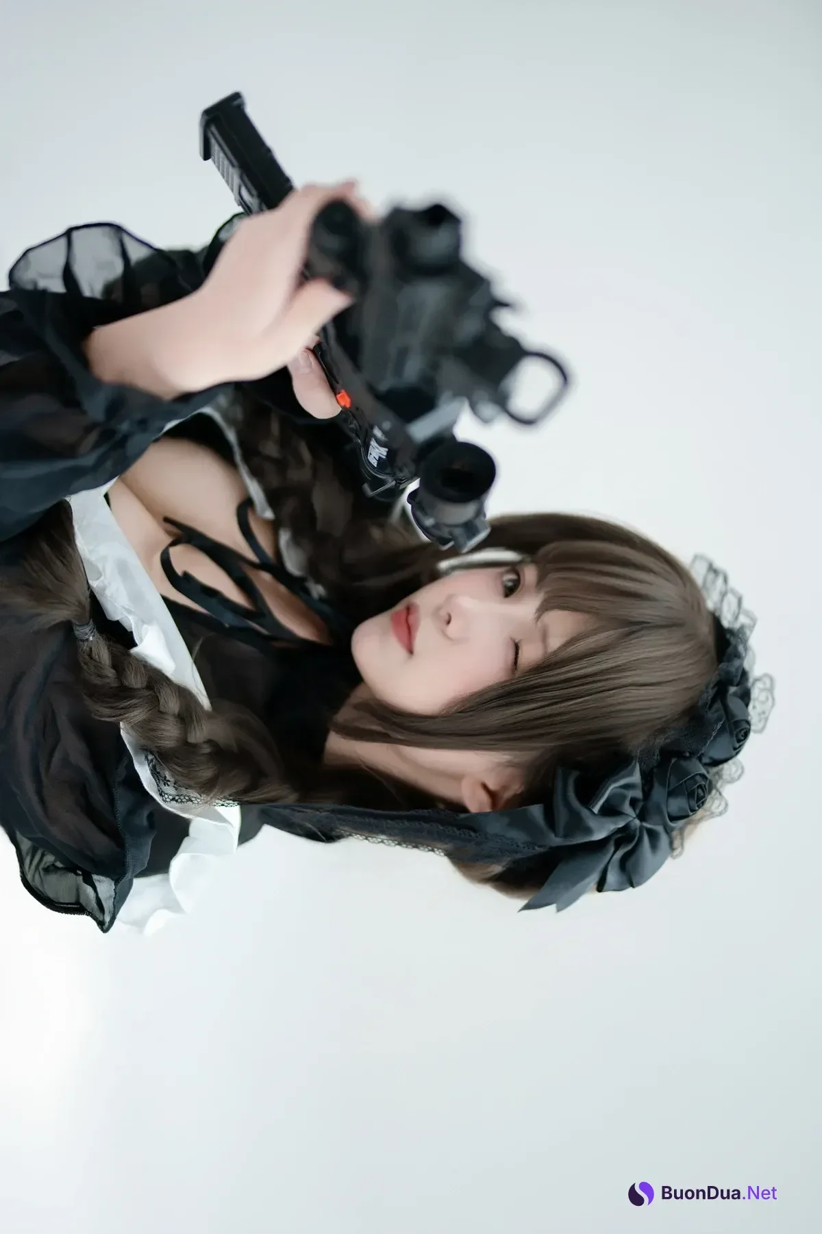 Cosplay Bangni邦尼 – 枪械女仆 - Photo 16