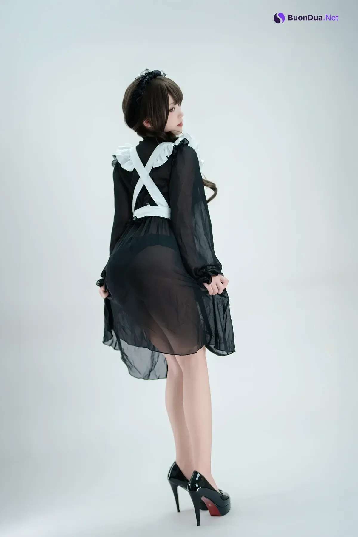 Cosplay Bangni邦尼 – 枪械女仆 - Photo 6