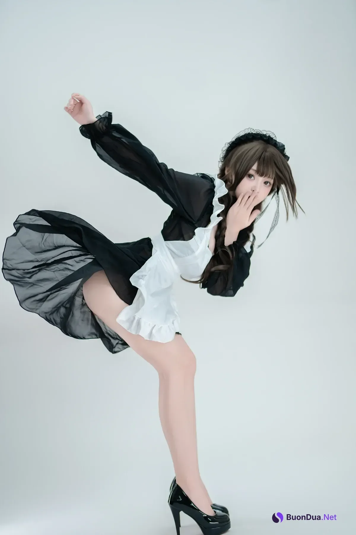 Cosplay Bangni邦尼 – 枪械女仆 - Photo 7