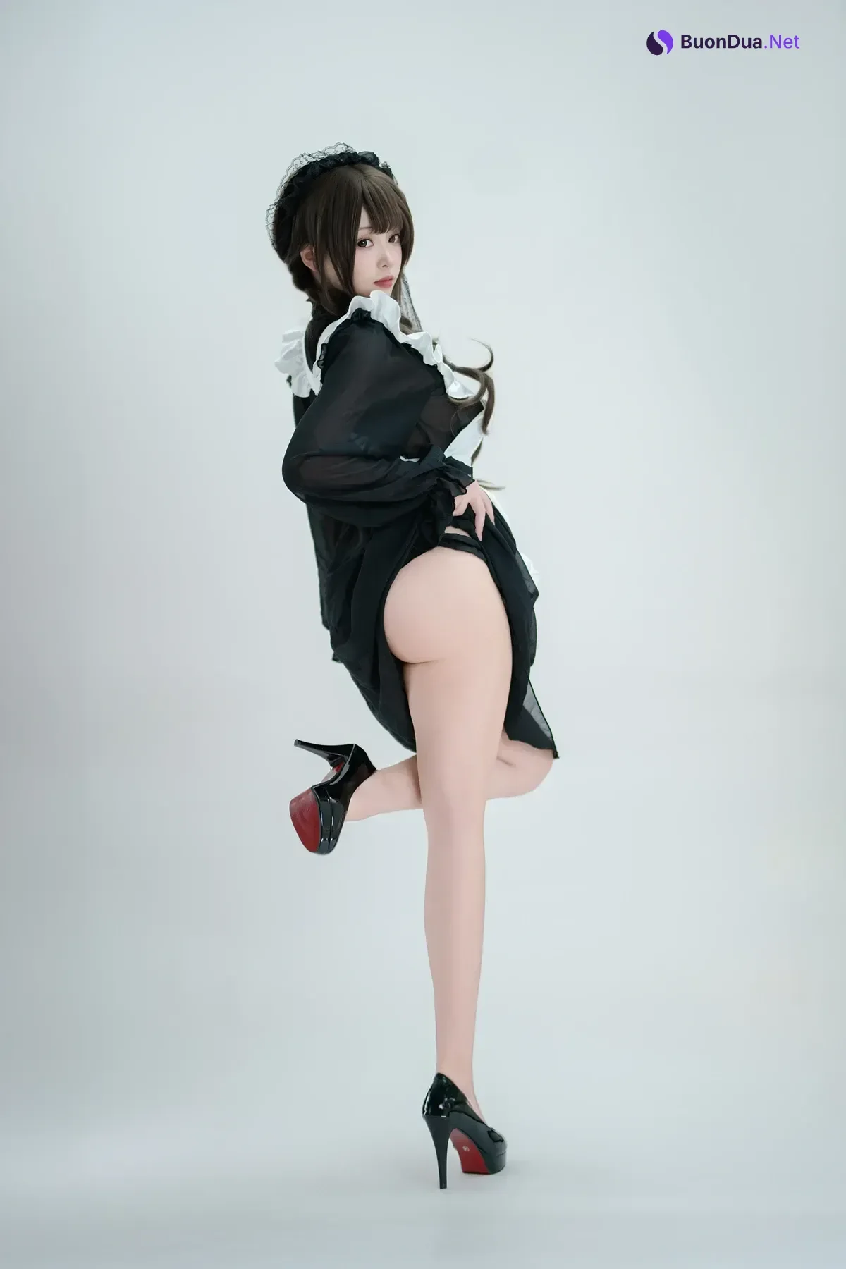Cosplay Bangni邦尼 – 枪械女仆 - Photo 9