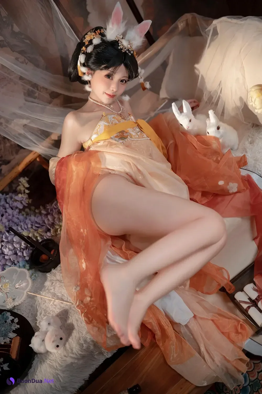 Cosplay Bangni邦尼 – 中秋节玉兔 - Photo 10