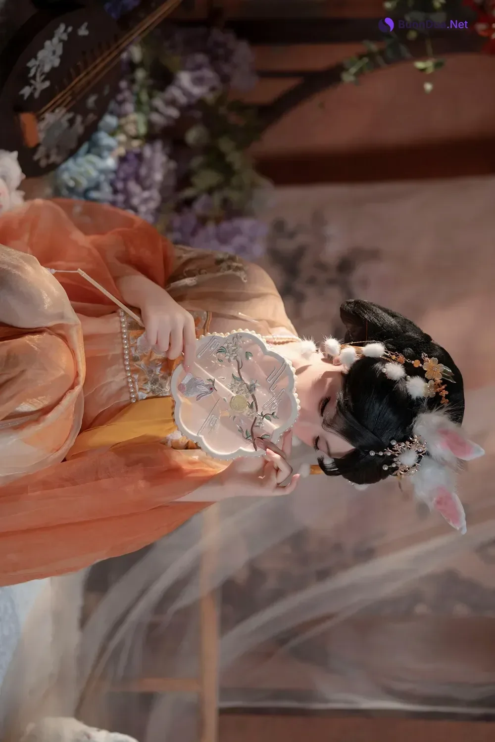 Cosplay Bangni邦尼 – 中秋节玉兔 - Photo 11
