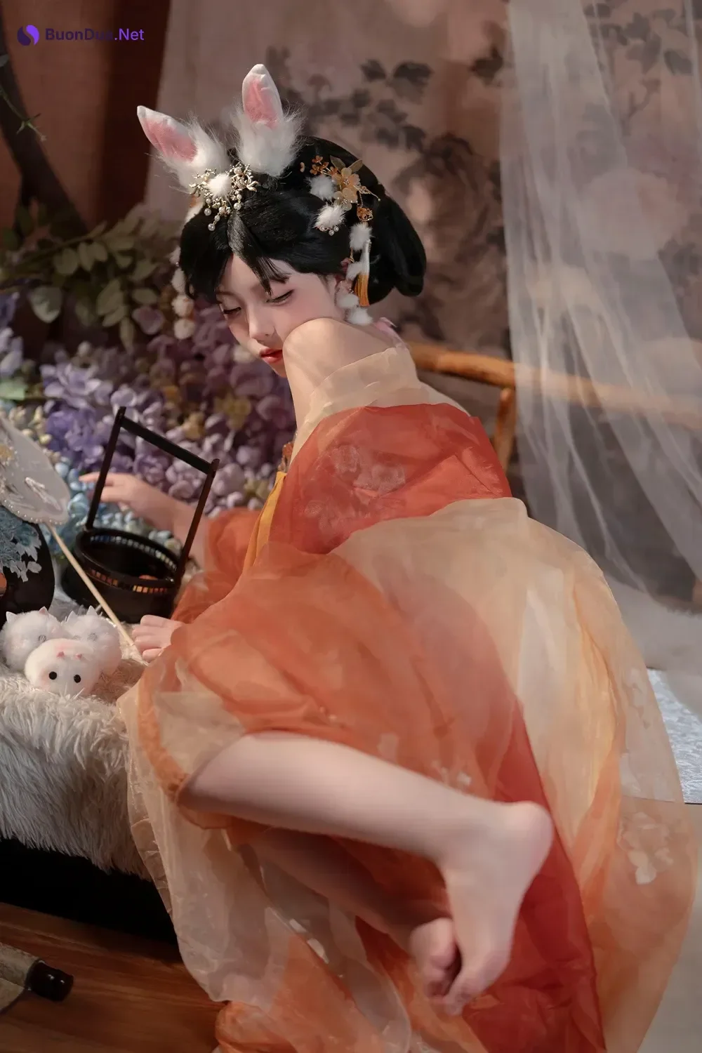 Cosplay Bangni邦尼 – 中秋节玉兔 - Photo 13