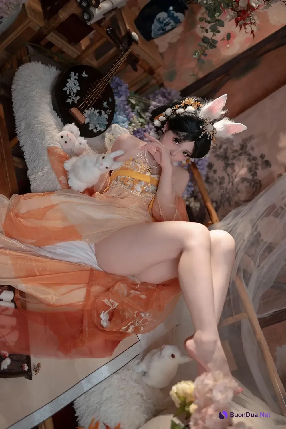 Cosplay Bangni邦尼 – 中秋节玉兔 - Photo 2