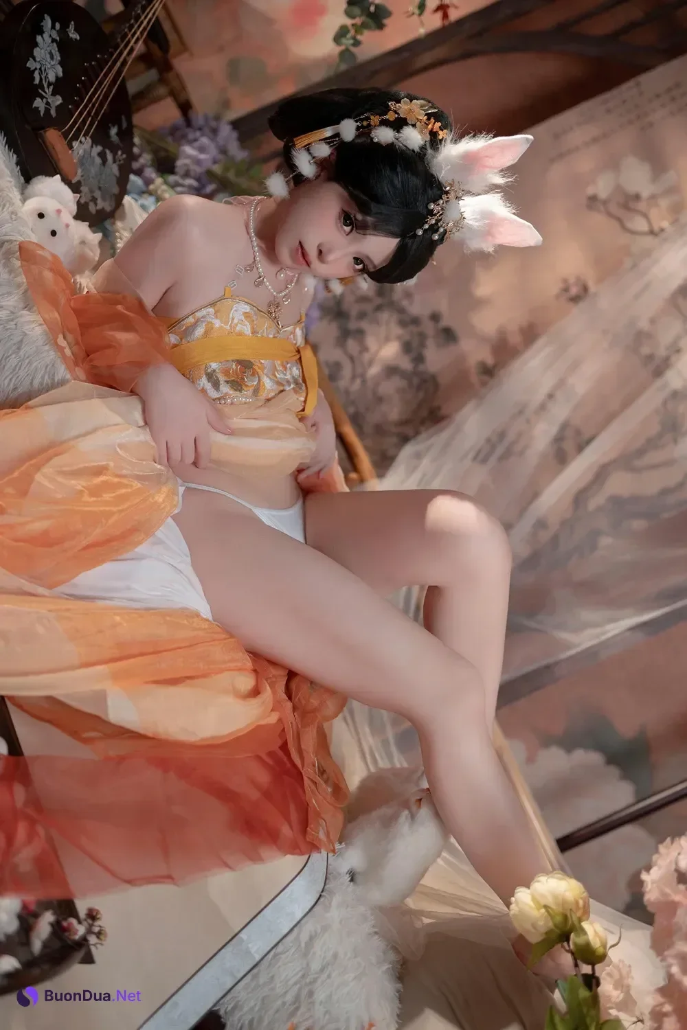 Cosplay Bangni邦尼 – 中秋节玉兔 - Photo 4