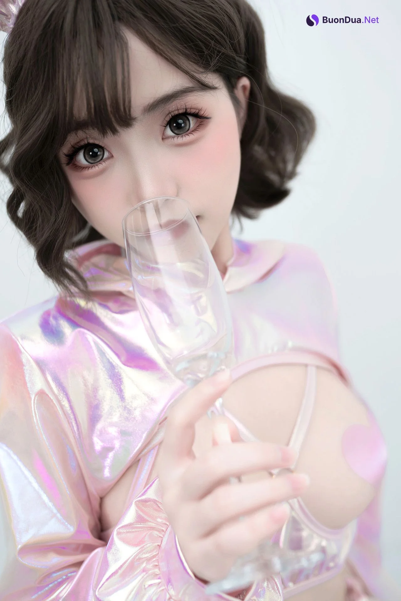 Cosplay Bangni邦尼 – 粉色兔兔 Set.01 - Photo 19