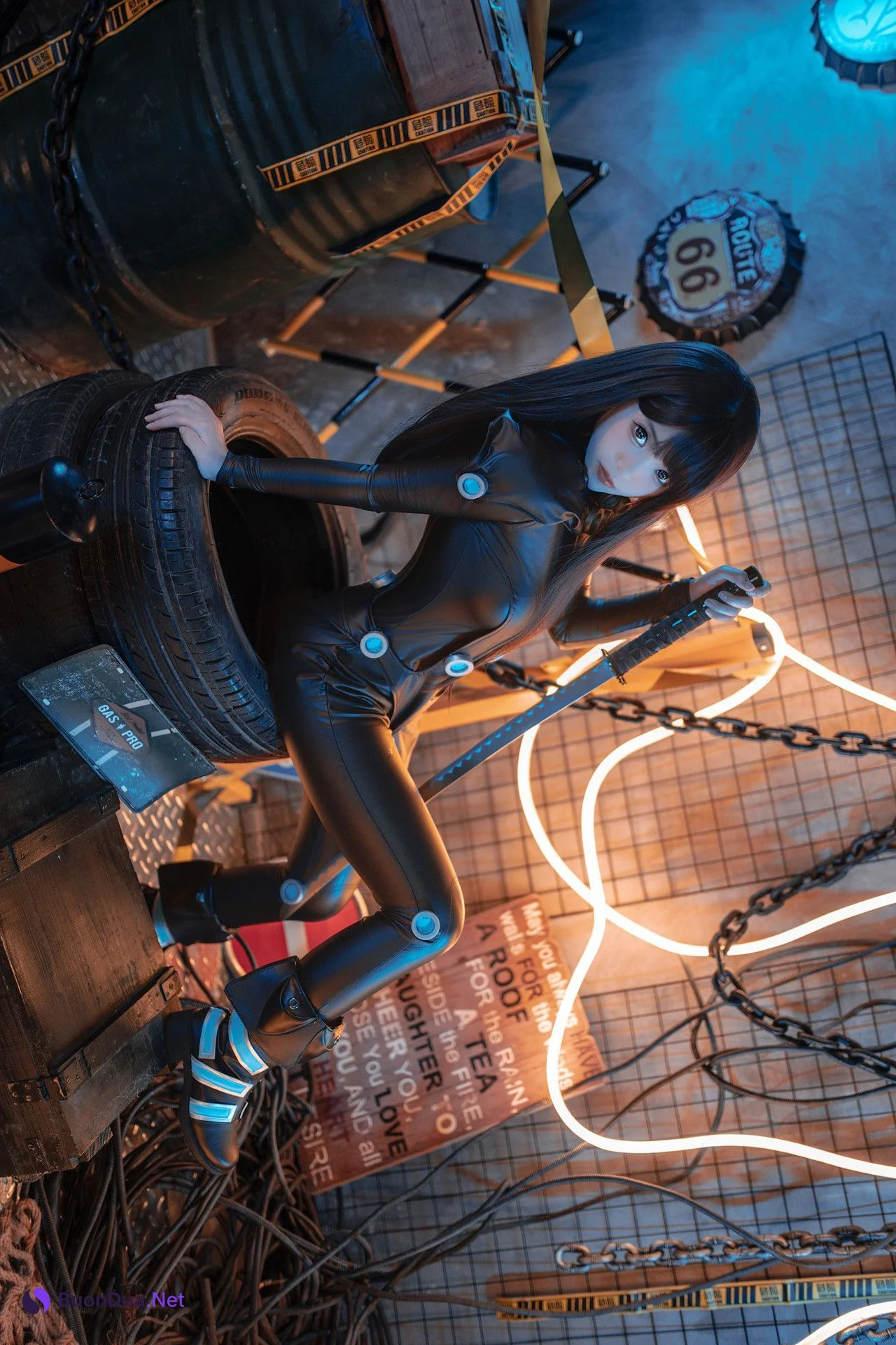 Cosplay Bangni邦尼 – 杀戮都市 下平玲花 Set.01 - Photo 13