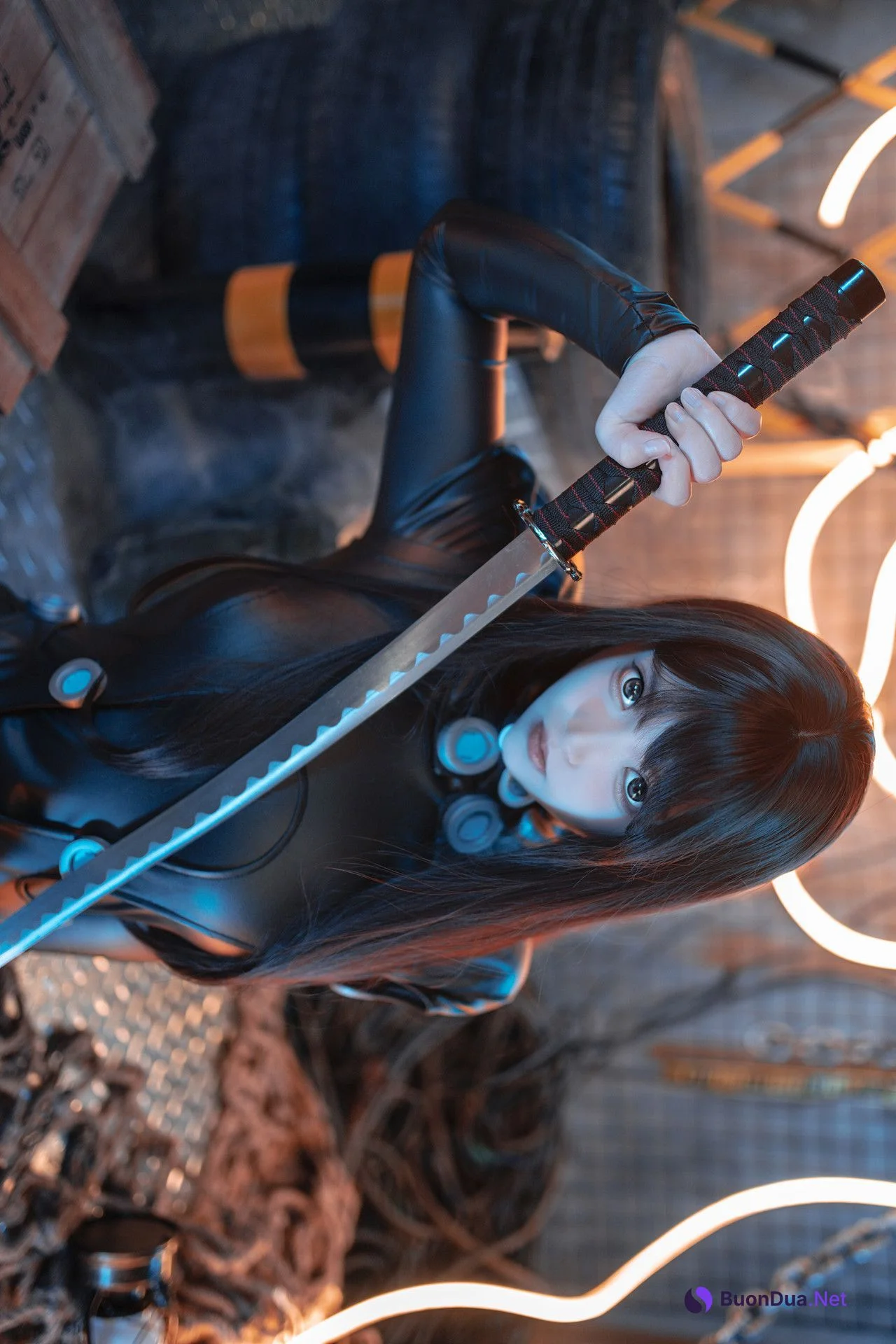 Cosplay Bangni邦尼 – 杀戮都市 下平玲花 Set.01 - Photo 18