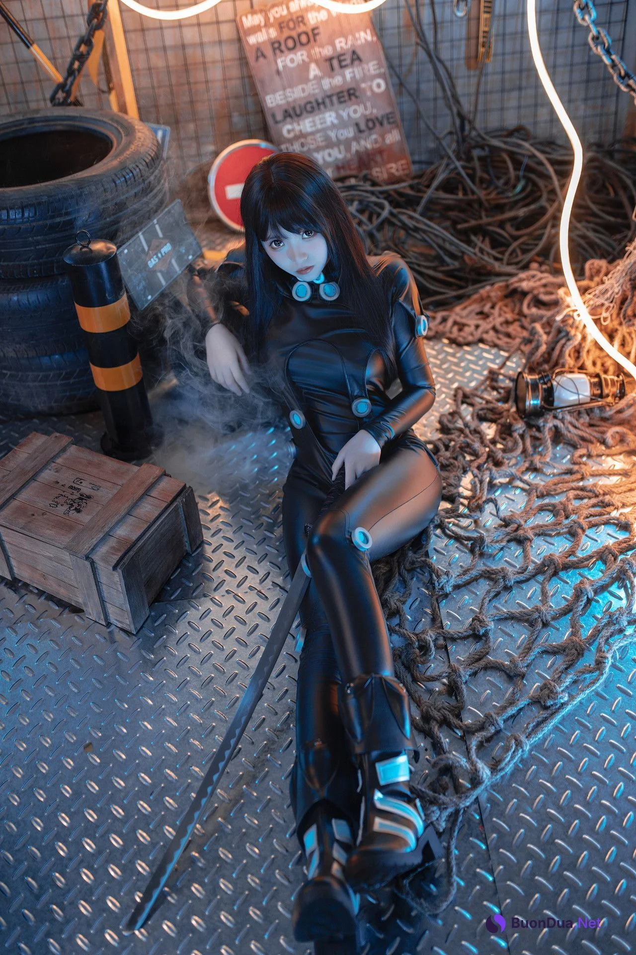 Cosplay Bangni邦尼 – 杀戮都市 下平玲花 Set.01 - Photo 20